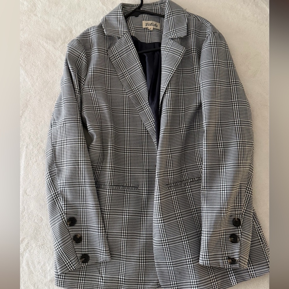 Oversized plaid Blazer